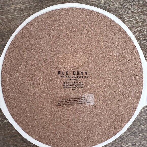 Rae Dunn HOME MADE Trivet Tile Hot Plate Board- Brand New - Picture 2 of 3